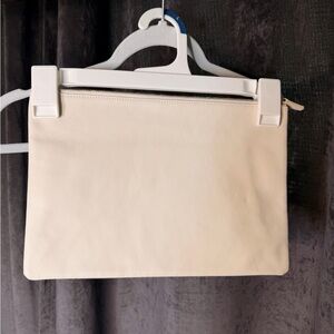 Cream Leatherology Pouch